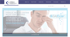 Desktop Screenshot of corneaconsultants.com